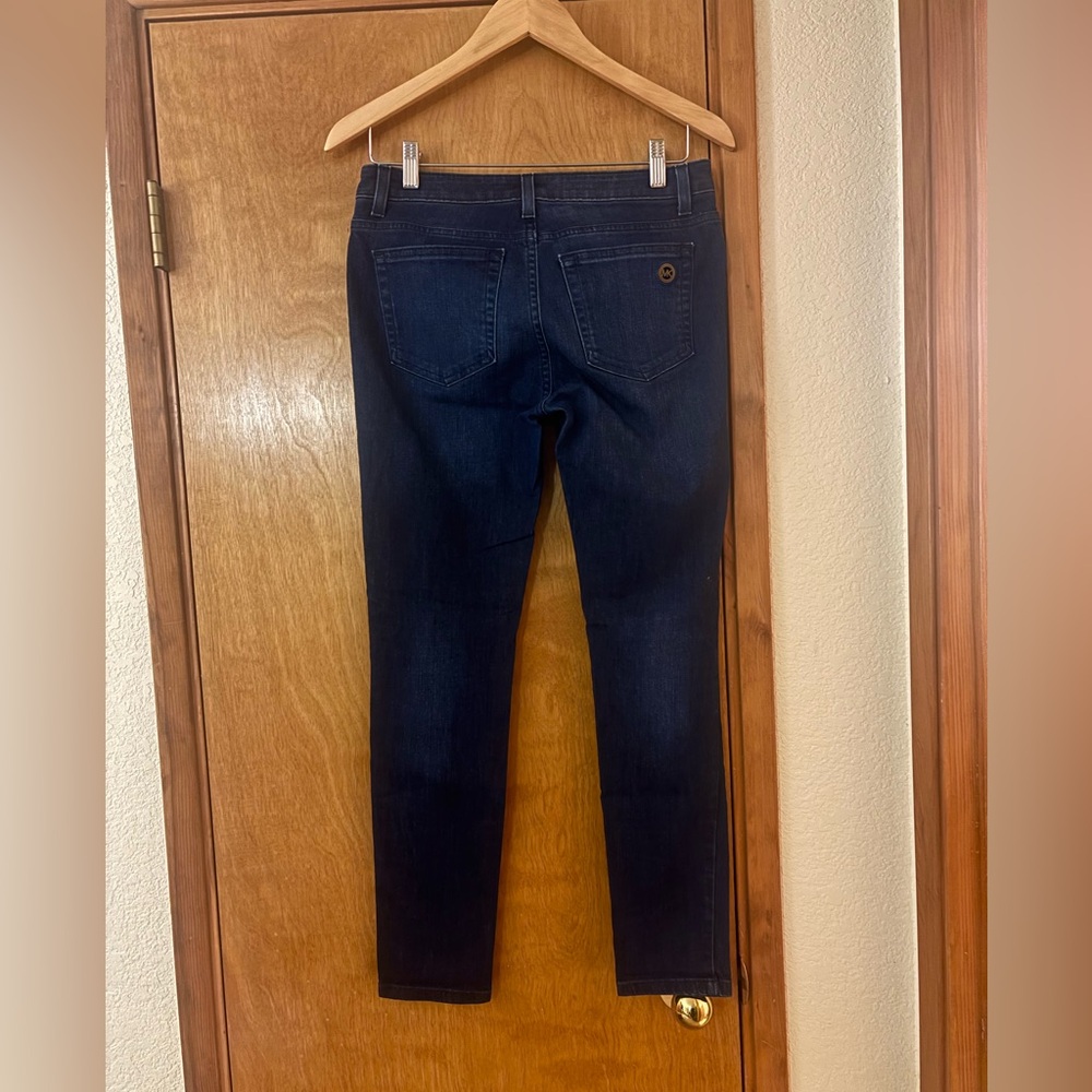 Michael Kors Dark Blue Skinny Jeans - Picture 3 of 10